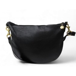 VINTAGE SAC A MAIN GUCCI HOBO 001-115-106 BANDOULIERE EN CUIR NOIR PURSE 2110€