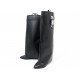 CHAUSSURES GIVENCHY BOTTES SHARK LOCK BE702XE1NG-001 39.5 CUIR NOIR BOOTS 1950€