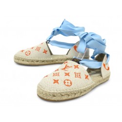 CHAUSSURES LOUIS VUITTON STARBOARD ESPADRILLES MONOGRAM 39 SANDALES SHOES 730€