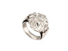  bague style art deco 5 diamants 0.95 ct t50 en