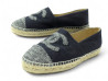 chaussures chanel espadrilles g29762 logo cc 40 en