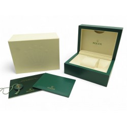 BOITE PR MONTRE ROLEX OYSTER PERPETUAL DATE 39137.08 + PORTE CARTES LIVRET TAG