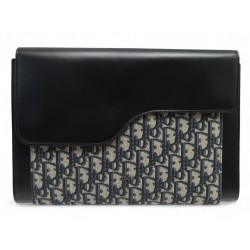 NEUF SAC POCHETTE A MAIN DIOR SADDLE POUCH IPAD TOILE OBLIQUE 2ADCA363TDK 1250€
