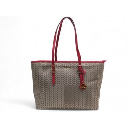 NEUF SAC A MAIN MICHAEL KORS GRAND CABAS QUINN TOILE MK2000 30T5AQNT9O BAG 250€