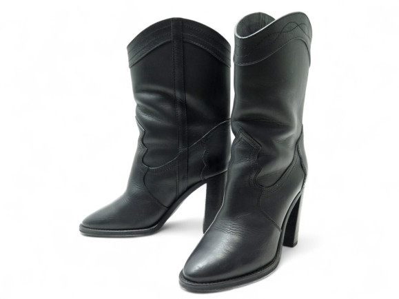 chaussures saint laurent bottines kate western 620079