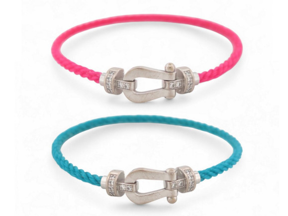 bracelet fred force 10 moyen 0b0077 t15 or blanc 18k
