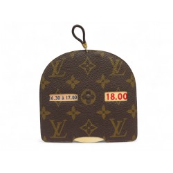 VINTAGE DISQUE DE STATIONNEMENT LOUIS VUITTON 1970 TOILE MONOGRAM PARKING DISK
