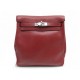 VINTAGE SAC A DOS HERMES KELLY ADO PM EN CUIR SWIFT ROUGE BRIQUE BACKPACK BAG