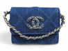 sac a main chanel wallet on chain 19 denim