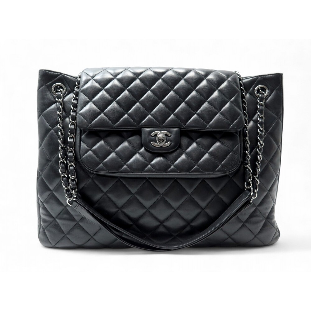 NEUF SAC A MAIN CHANEL CABAS PARIS-EDINBURGH MATELASSE SHOPPING TOTE BAG 6900€