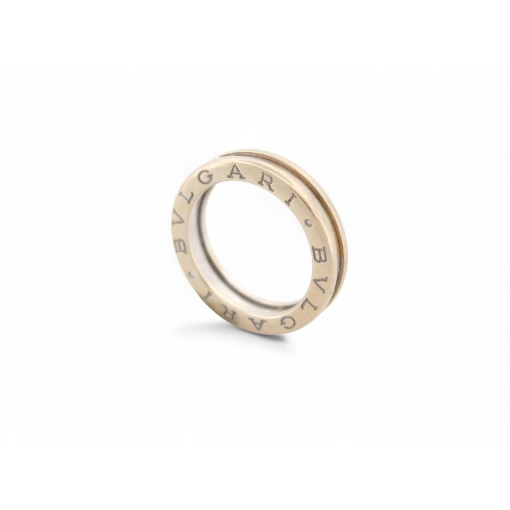 BAGUE BULGARI B.ZERO1 AN852423 55 EN OR BLANC 18K + ECRIN WHITE GOLD RING 2100€