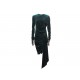 NEUF ROBE ALEXANDRE VAUTHIER M 38 40 DRAPEE ET NOEUD VERTE PLEATED DRESS 1540€
