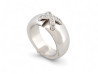 bague chaumet liens croises 080044 t53 en or blanc 18k