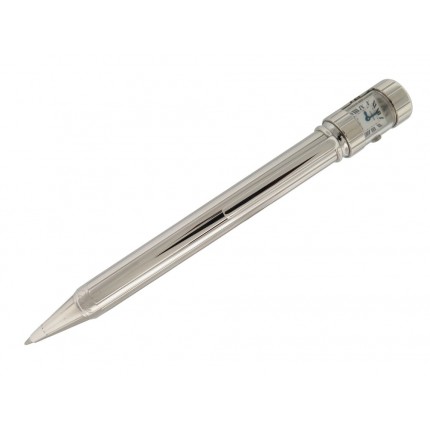 NEUF STYLO BILLE CARTIER MONTRE SECRETE ST190008 ED LIMITEE ACIER BALLPOINT PEN