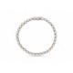 BRACELET TENNIS T19 SERTI DE 35 DIAMANTS 2.1CT EN OR BLANC 14K 16GR GOLD BANGLE