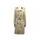 NEUF IMPERMEABLE SAINT LAURENT 507530 TRENCH COAT 36 S BEIGE CEINTURE NEW 3600€
