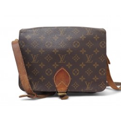 VINTAGE SAC A MAIN LOUIS VUITTON CARTOUCHIERE MONOGRAM MM BANDOULIERE 1390€
