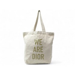NEUF SAC A MAIN CHRISTIAN DIOR TOTE BAG WE ARE DIOR TOILE NEW PURSE HAND BAG