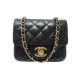 SAC A MAIN CHANEL MICRO TIMELESS CUIR MATELASSE NOIR POCHETTE BANDOULIERE 4000€
