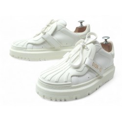 CHAUSSURES BASKETS DIOR DIOR-ID 39.5 BASKETS EN TOILE BLANC WHITE SNEAKERS 950€