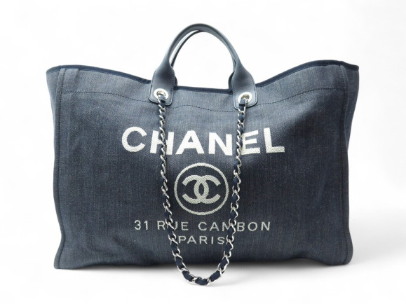 sac a main chanel deauville shopping xl 50 cm cabas