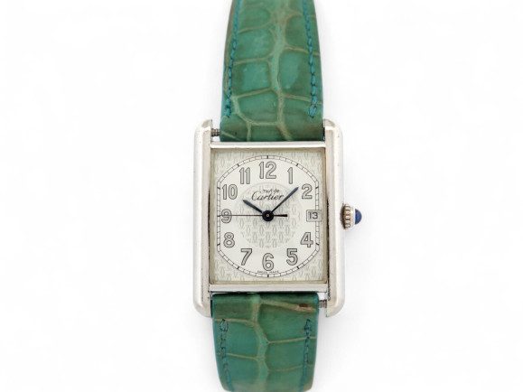 montre must de cartier tank gm 2414 33 mm