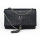 SAC A MAIN SAINT LAURENT KATE TASSEL MEDIUM 354119 CUIR FACON CROCO BAG 2150€
