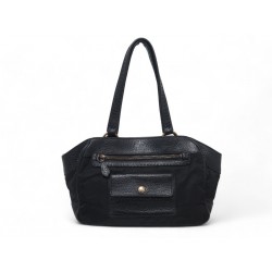 VINTAGE SAC A MAIN PRADA BR1976 CABAS CUIR ET TOILE TESSUTO HOBO HAND BAG 2700€