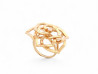 bague piaget rosa rose cocktail t52 en or rose