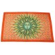 NEUF DRAP DE PLAGE HERMES SERVIETTE SOLEIL EN COTON COTTON ORANGE TOWEL 610€