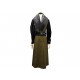 NEUF MANTEAU LONG LANVIN COL FOURRURE M 40 CEINTURE LAINE SYNTHETIQUECOAT 3700€
