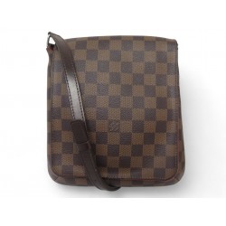 SAC A MAIN LOUIS VUITTON MUSETTE SALSA PM DAMIER EBENE BANDOULIERE HANDBAG 1650€