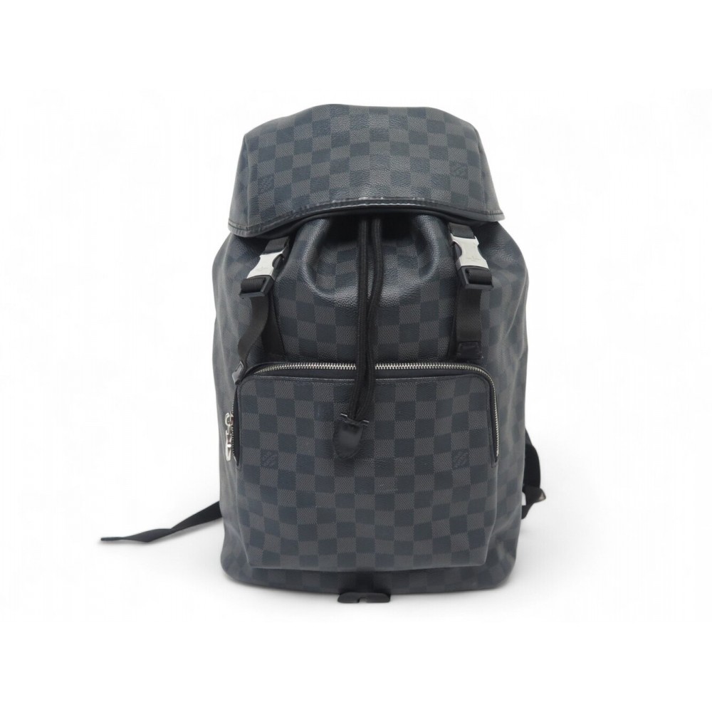 SAC A DOS LOUIS VUITTON ZACK EN TOILE DAMIER GRAPHITE N40005 BACKPACK BAG 2700€