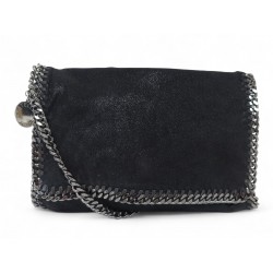 SAC A MAIN STELLA MC CARTNEY FALABELLA 299604 NOIR BANDOULIERE HAND BAG 655€