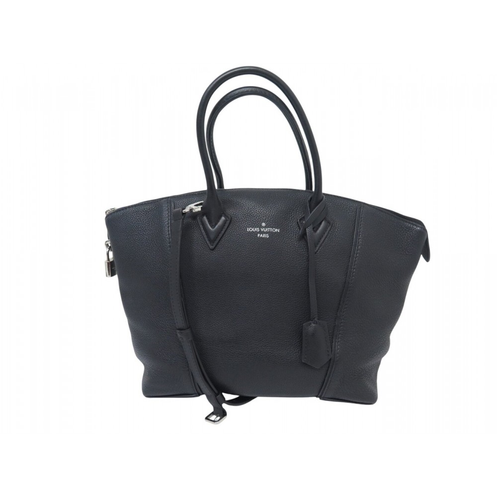 NEUF SAC A MAIN LOUIS VUITTON LOCKIT PM M50028 CUIR GRAINE BANDOULIERE BAG 3200€