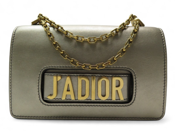 sac a main christian dior j'adior en cuir dore
