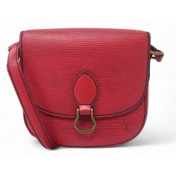 VINTAGE SAC A MAIN LOUIS VUITTON SAINT CLOUD PM CUIR EPI BANDOULIERE BAG 1100€