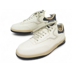 NEUF CHAUSSURES BERLUTI PLAYOFF BASKETS S6366.001-W02 10 44 SNEAKERS SHOES 1600€