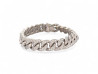bracelet edouard nahum gourmette diamants 1.68ct en or