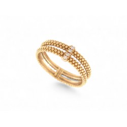 BAGUE MAUBOUSSIN MON PREMIER JOUR C'EST TOI N1 T53 DIAMANTS OR JAUNE 18K 1770€