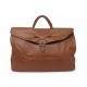 SAC DE VOYAGE A MAIN LONGCHAMP 45CM EN CUIR GRAINE GOLD LEATHER TRAVEL BAG 750€
