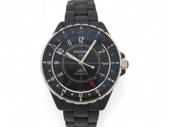 montre chanel j12 gmt h3101 41 mm ceramique noire