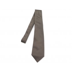 NEUF CRAVATE MONTRE PATEK PHILIPPE 2025 EN SOIE MARRON BOITE NEW BROWN SILK TIE