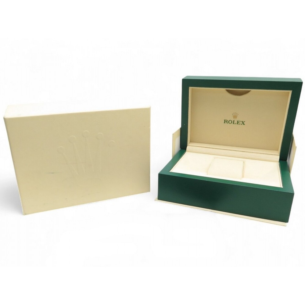 NEUF BOITE PR MONTRE ROLEX 39139.08 OYSTER PERPETUAL PORTE CARTES WATCH BOX