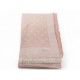 CHALE LOUIS VUITTON MONOGRAM M72046 EN CACHEMIRE ET SOIE ROSE SCARF SHAWL 550€