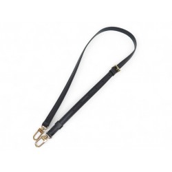 NEUF ANSE BANDOULIERE LOUIS VUITTON PR SAC A MAIN CUIR NOIR SHOULDER STRAP 400€