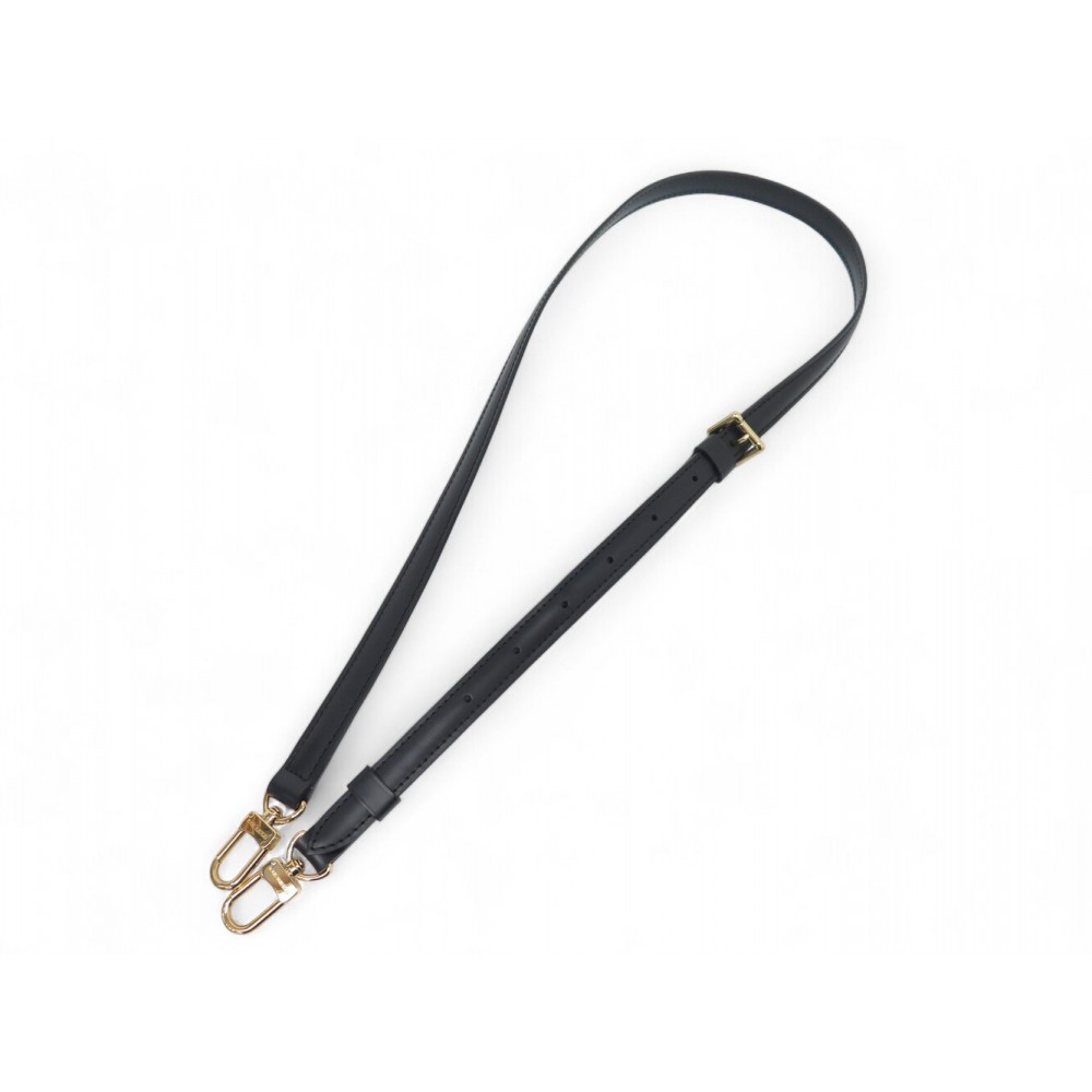 NEUF ANSE BANDOULIERE LOUIS VUITTON PR SAC A MAIN CUIR NOIR SHOULDER STRAP 400€