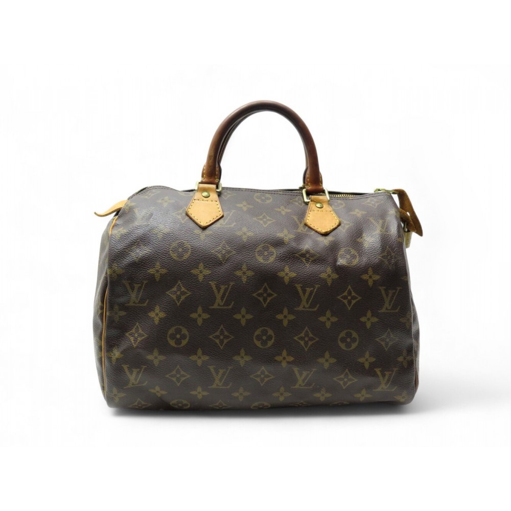SAC A MAIN LOUIS VUITTON SPEEDY 30 EN TOILE MONOGRAM M41108 HAND BAG PURSE 1650€