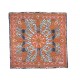 NEUF CHALE CHRISTIAN DIOR LAINE ET SOIE MULTICOLORE 130CM WOOL SILK SHAWL 690€