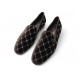 NEUF CHAUSSURES CHANEL G33126 LOAFERS CC LOSANGES MOCASSINS 38.5 VELOURS 1200€